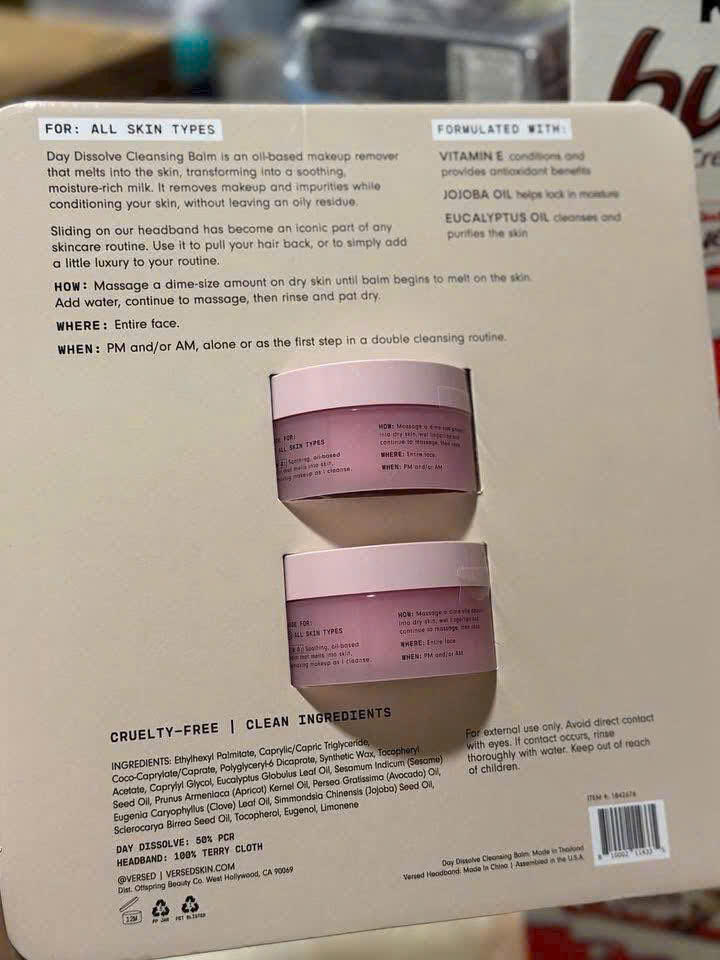 Set Tẩy Trang Verse