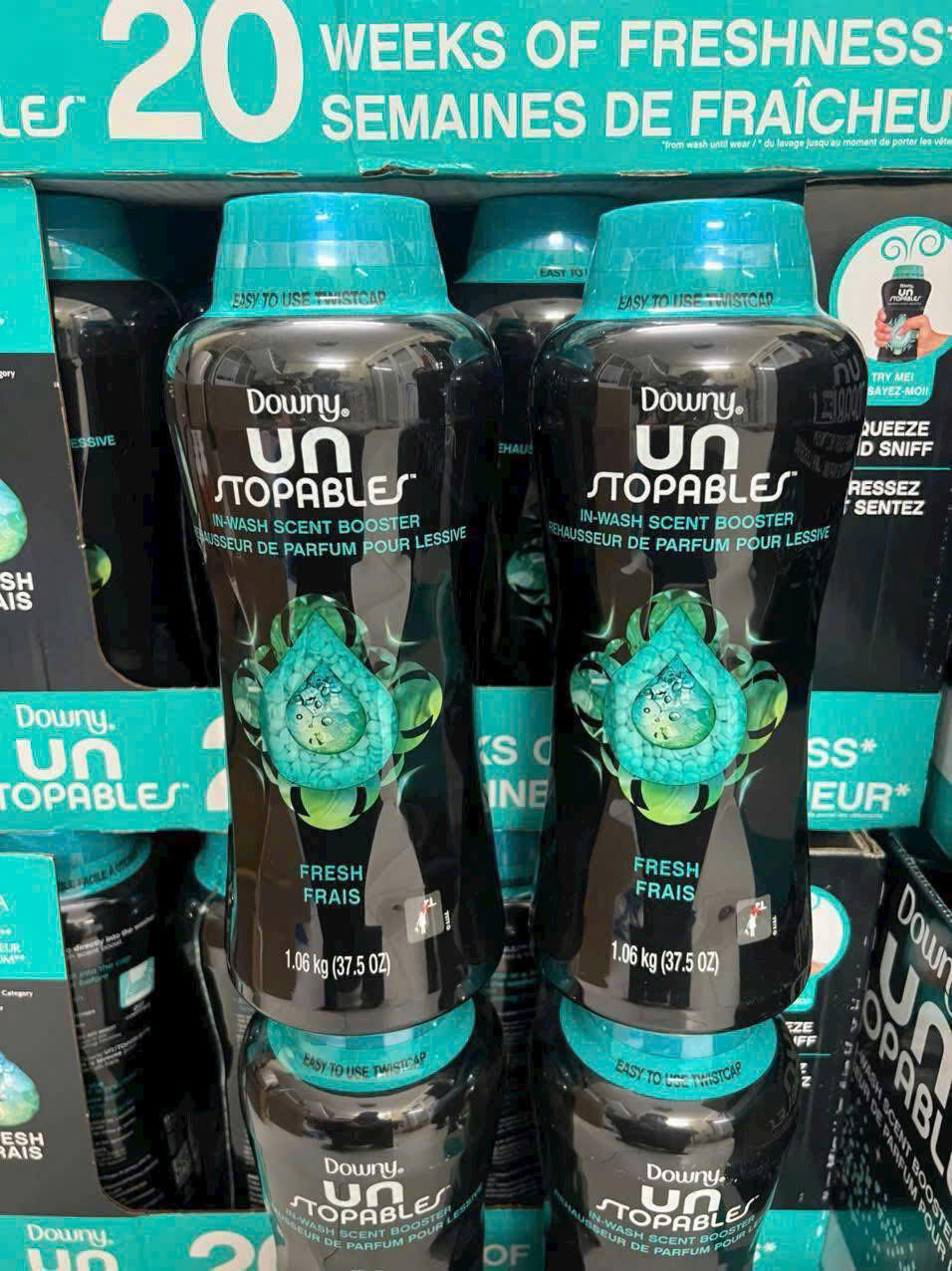 VIÊN XẢ VẢI DOWNY MỸ – CHAI LỚN 1.06kg