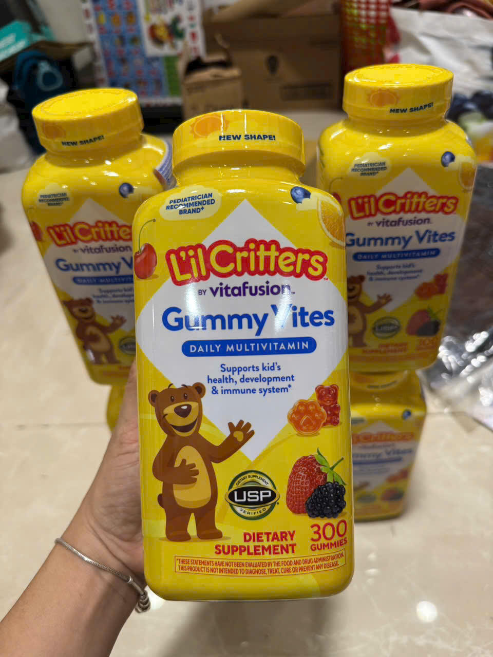 KẸO DẺO GUMMY VITES 300 VIÊN