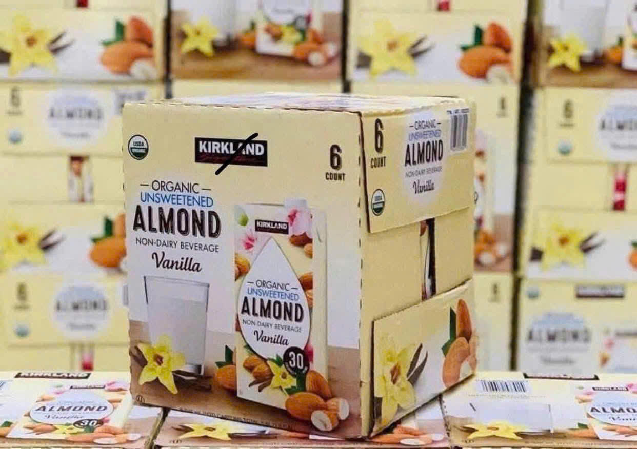 SỮA HẠNH NHÂN KHÔNG ĐƯỜNG – KIRKLAND ORGANIC